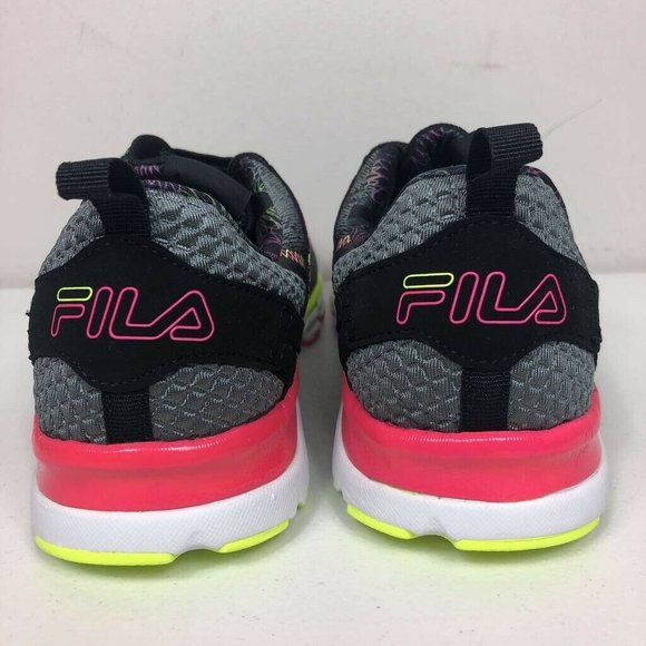 Fila Womens Memory Realmspeed Evo Running Shoes Gray Pink 5RM00570-059 8.5M New - Picture 5 of 11